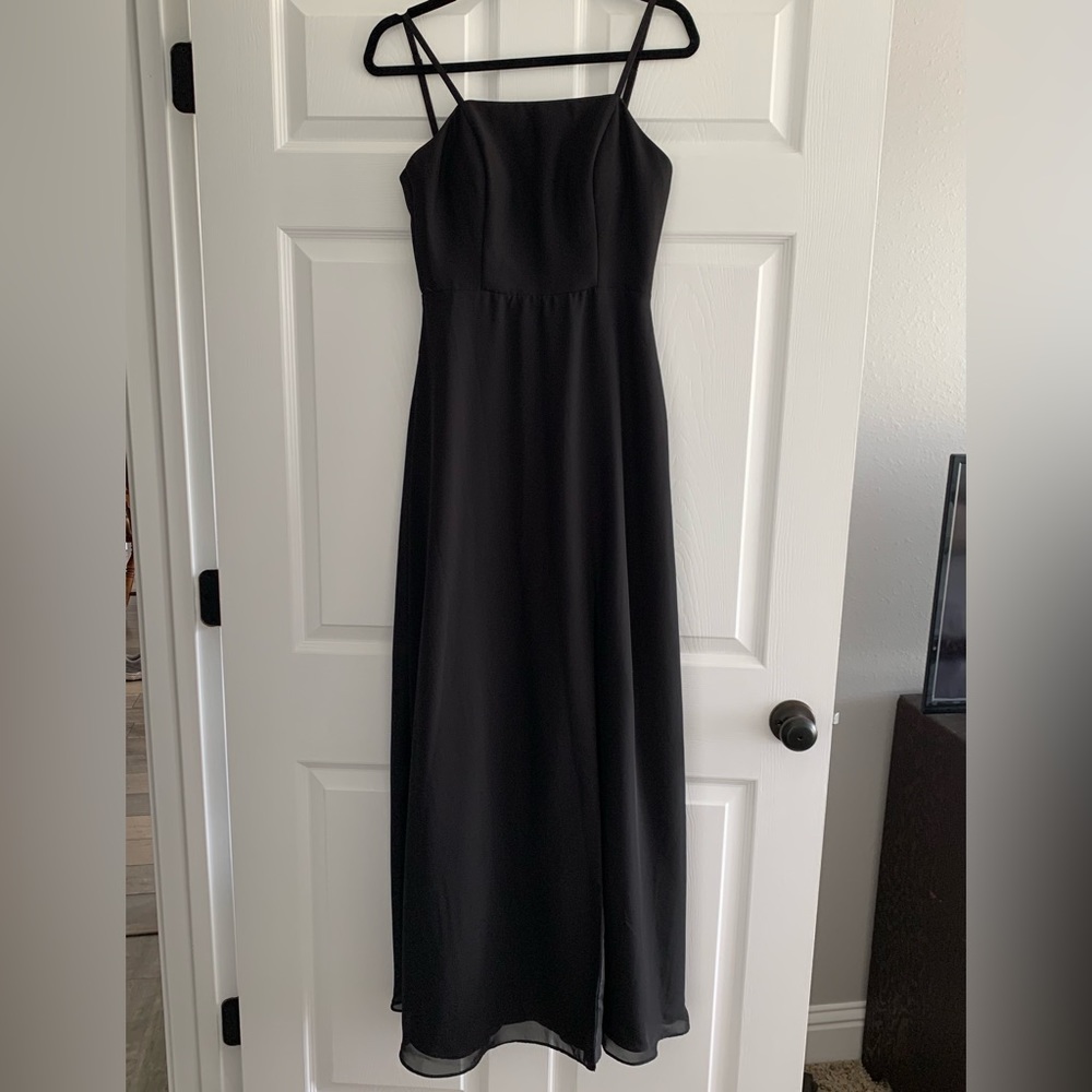 Black Floor Length Dress